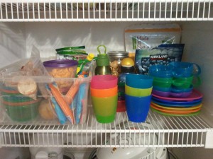 snack shelf