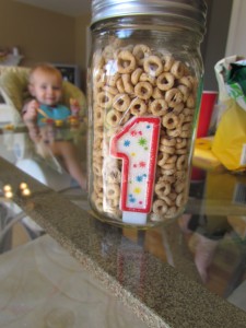 cheerio themed birthday party