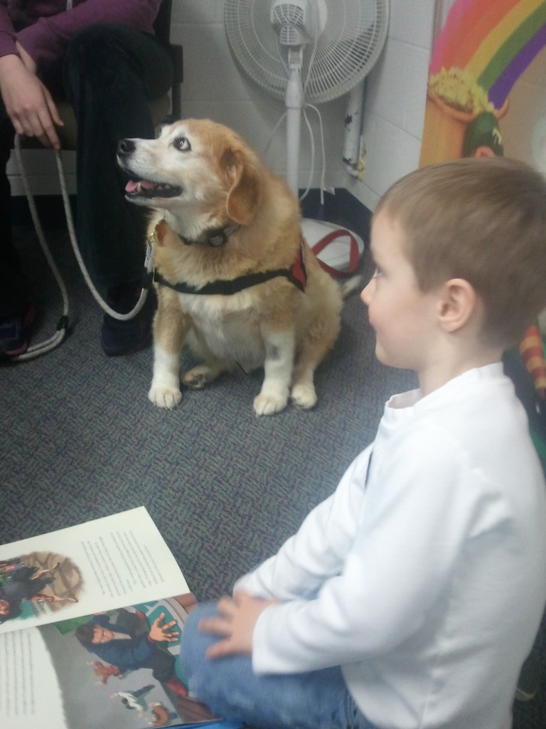 Paws for reading