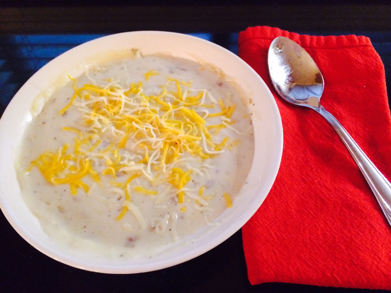 Crockpot Potato Soup - Motherhood Support