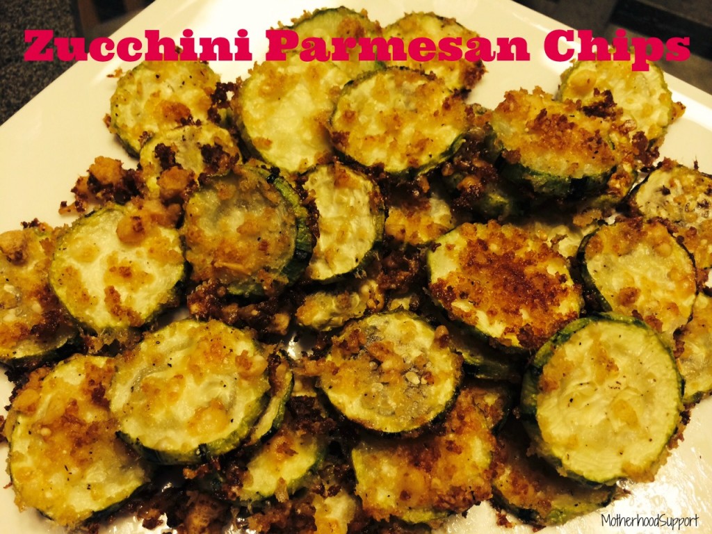 Zucchini Parmesan Chips