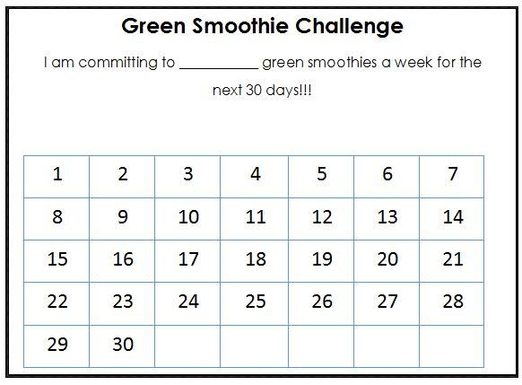 30 Green Smoothie Challenge