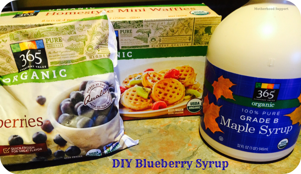 DIY Blueberry Syrup