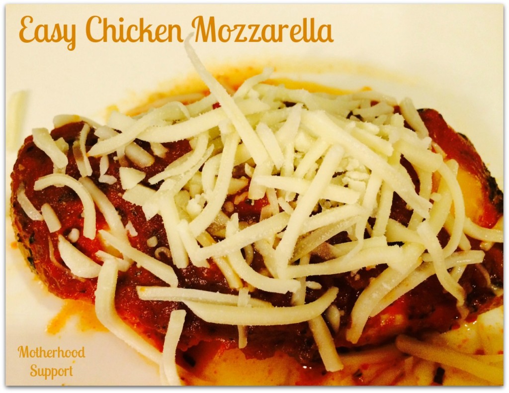 easy chicken mozzarella