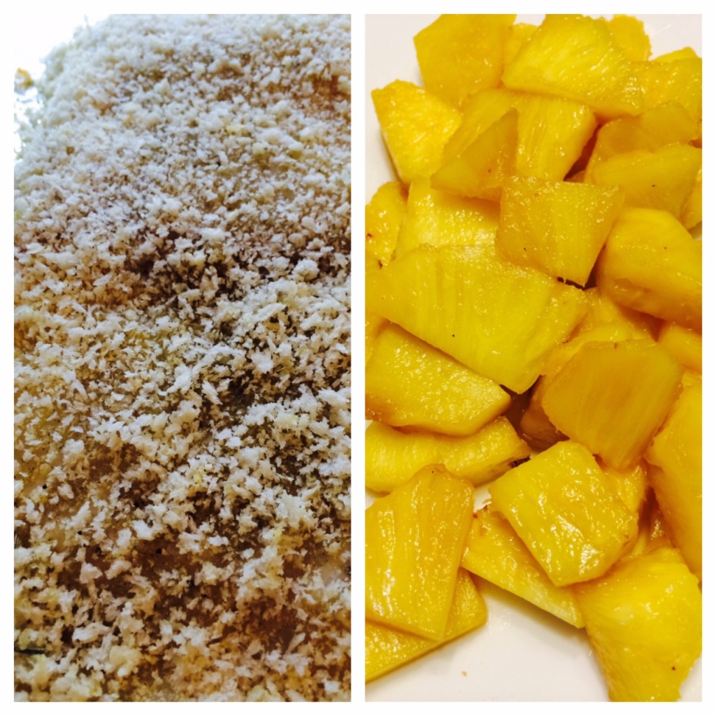 fish and pineapple