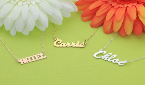 Monogrammed Jewelry