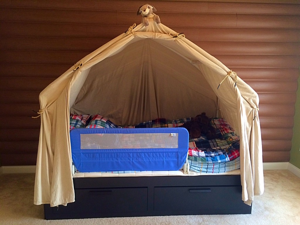 Camping Themed Bedroom