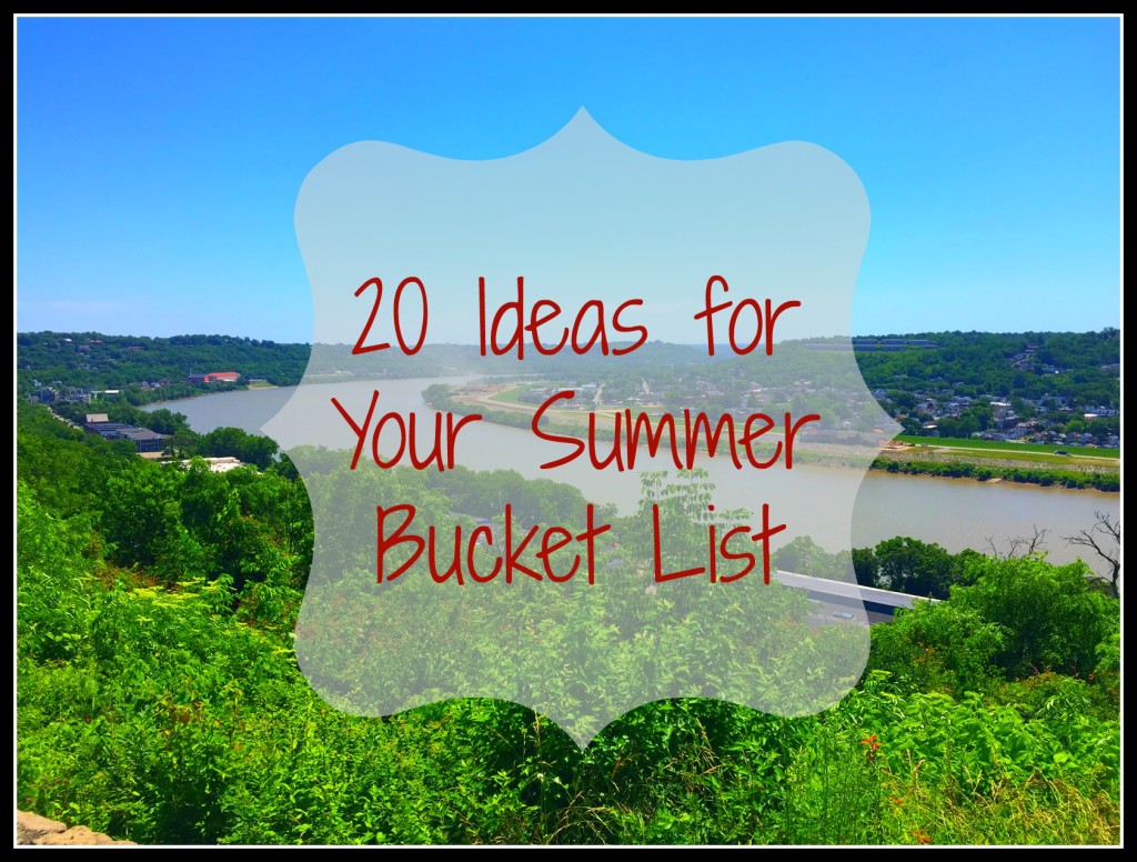 Summer Bucket List 