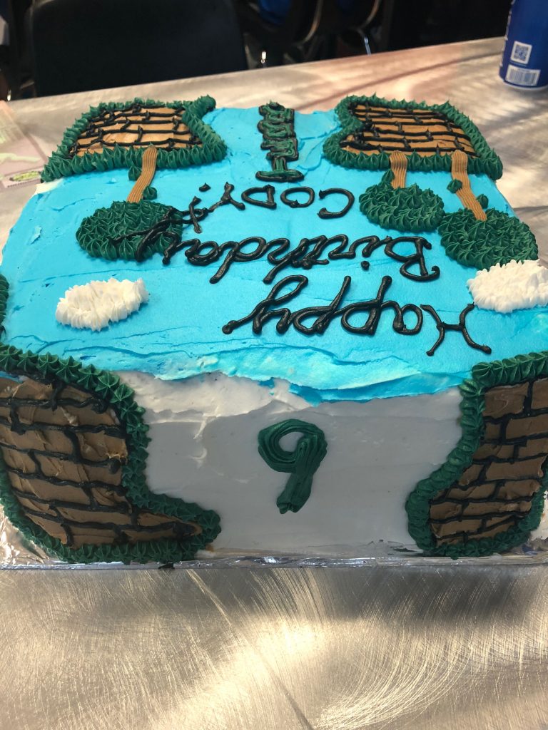 Terraria Birthday Cake 