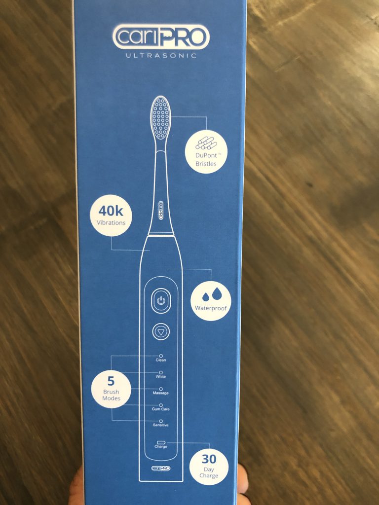 CariPRO Ultrasonic toothbrush