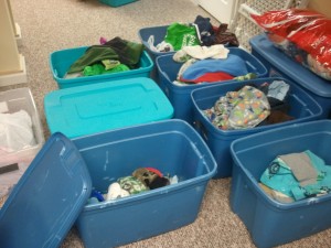 organize kids clothes