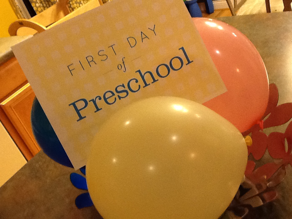 Cody s FIRST Day Of Preschool Back To School Ideas Motherhood Support