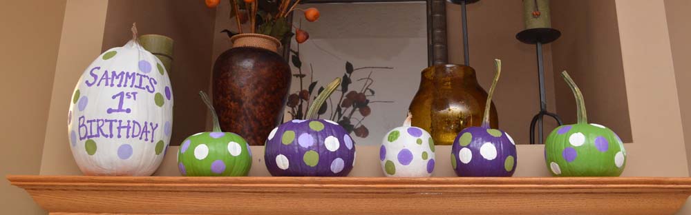 painted pumpkins