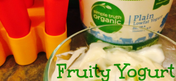 Fruity Yogurt Popsicles